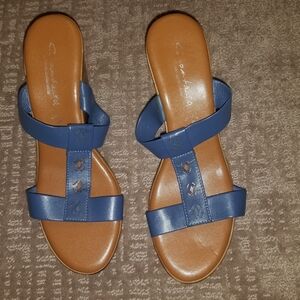 Blue Sandals